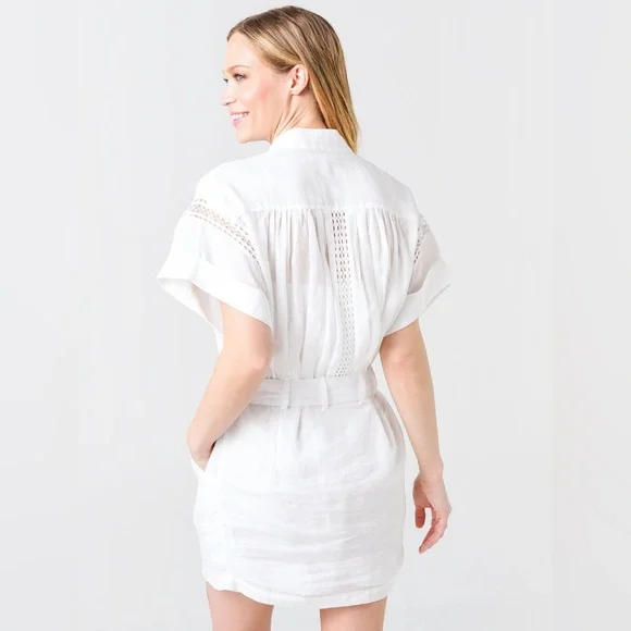 Frame Women’s Twisted Pleat Dress size M - Picture 4 of 10